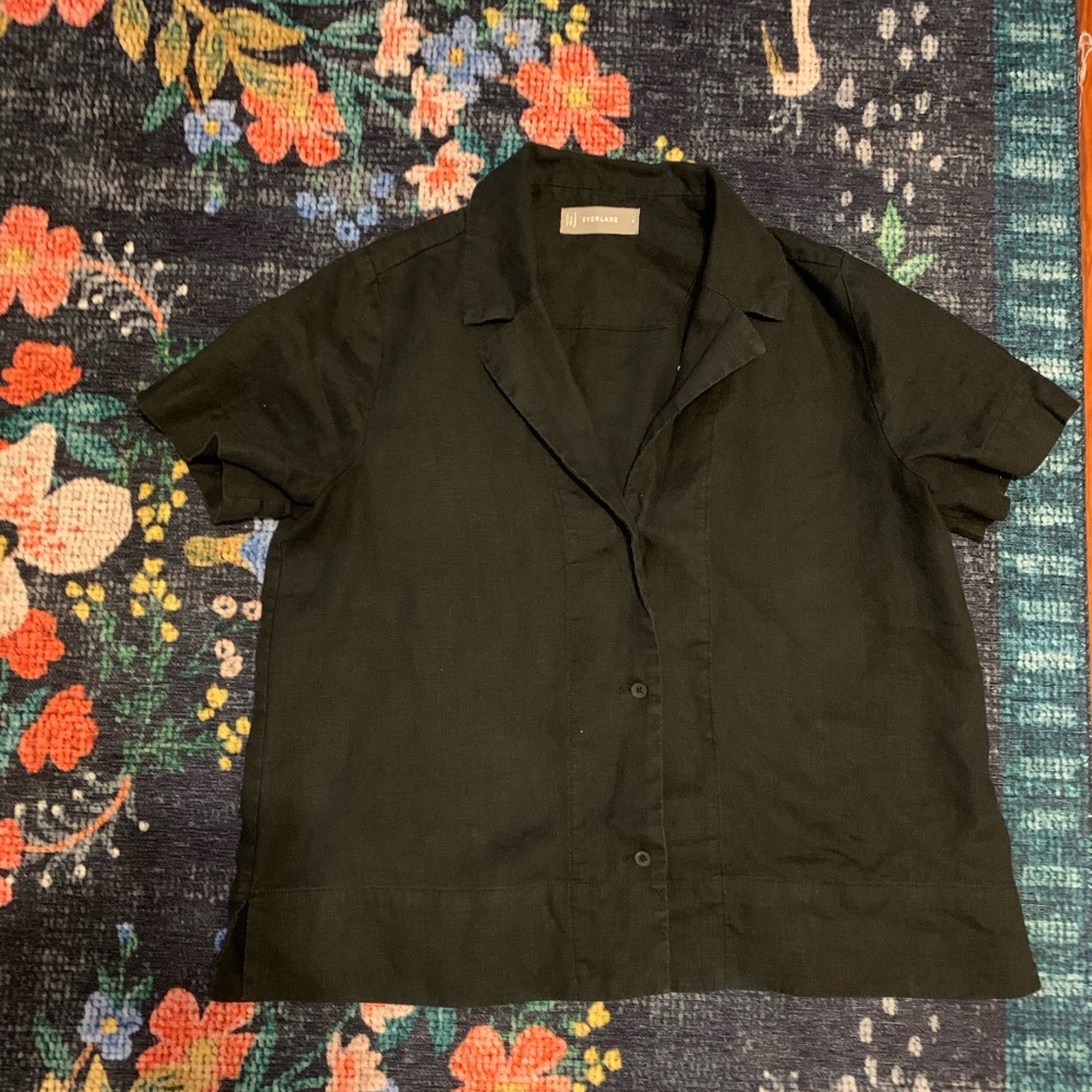 Everlane Linen Notch Shirt